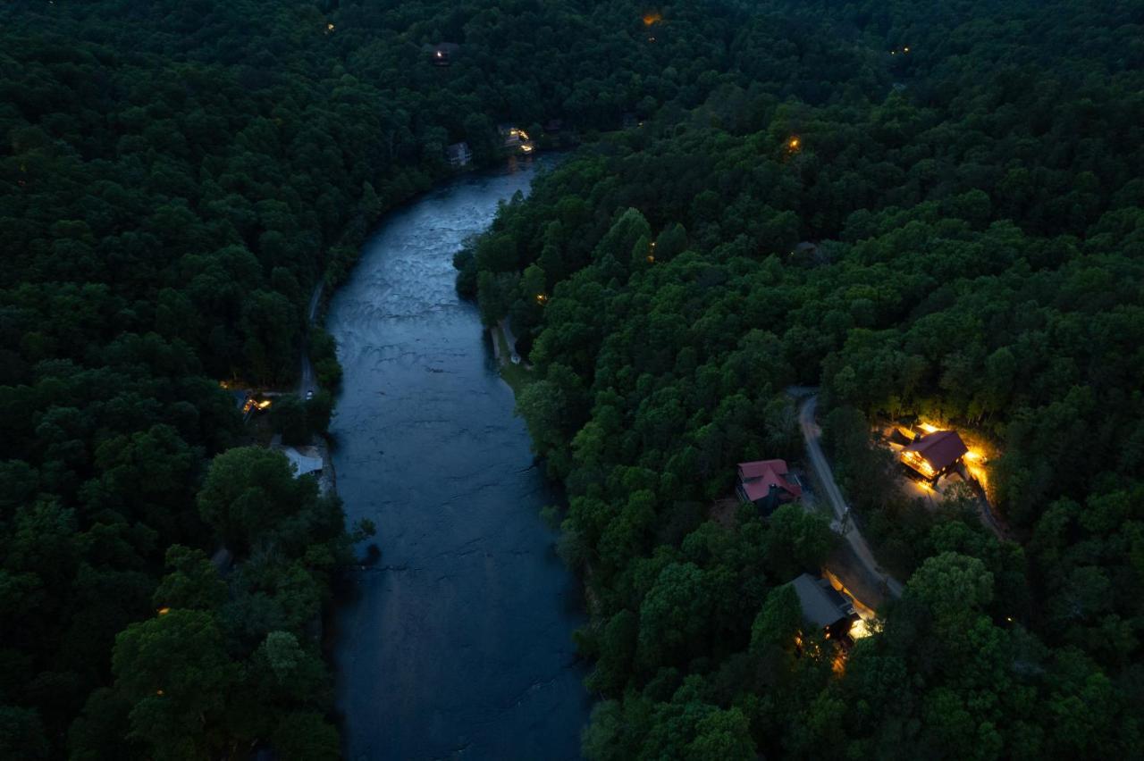 Trout N' About Your Blue Ridge Mountains Retreat, Hot Tub + Game Room! Ellijay Exterior foto