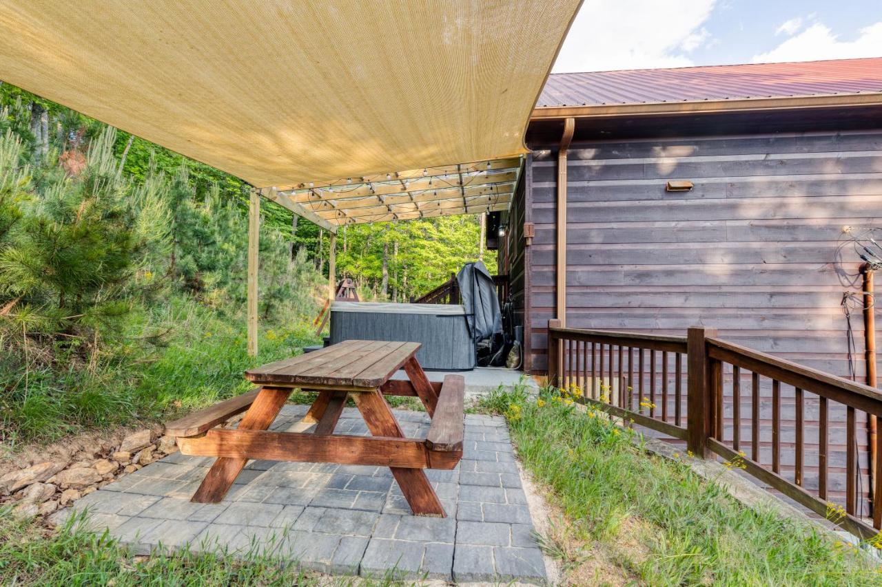Trout N' About Your Blue Ridge Mountains Retreat, Hot Tub + Game Room! Ellijay Exterior foto