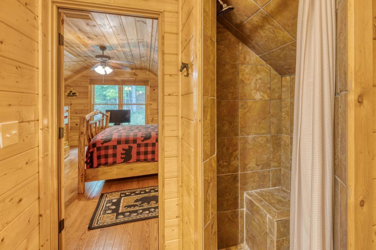 Trout N' About Your Blue Ridge Mountains Retreat, Hot Tub + Game Room! Ellijay Exterior foto